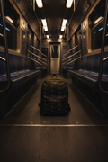 Cultivation — Backpack on Train Floor