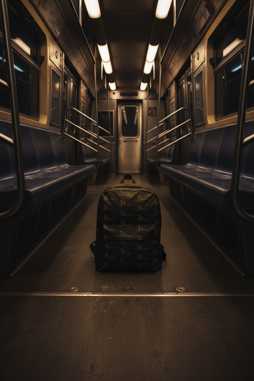 Cultivation — Backpack on Train Floor