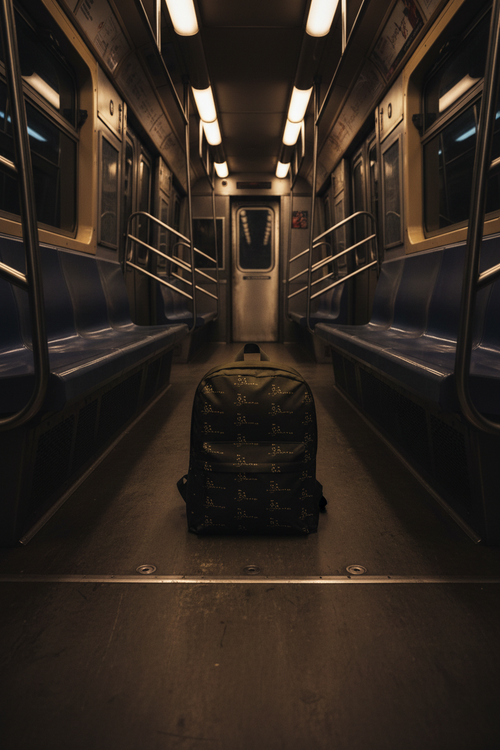Cultivation — Backpack on Train Floor